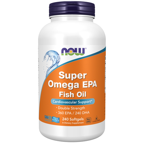 Super Omega EPA Fish Oil Double Strength 240 Softgels