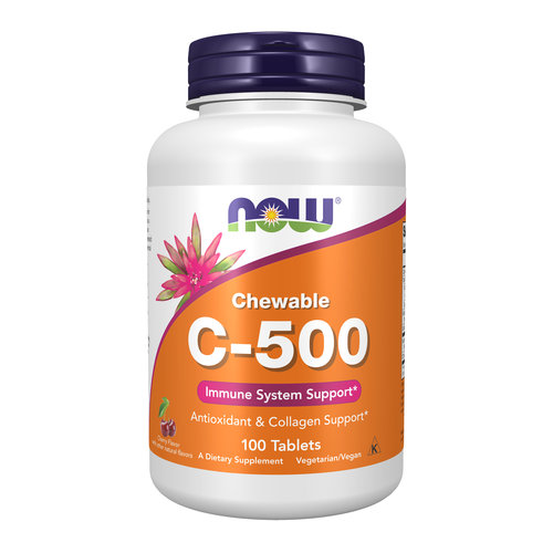 Vitamin C-500 Cherry Chewable 100 Tablets
