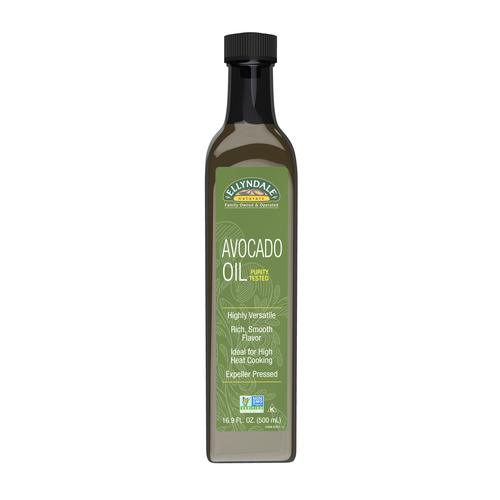Avocado Cooking Oil in Glass Bottle 6 x 16.9 FL OZ/Case   (ELLYNDALE )