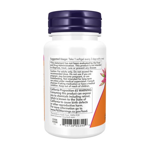Vitamin A 25,000 100 Softgels