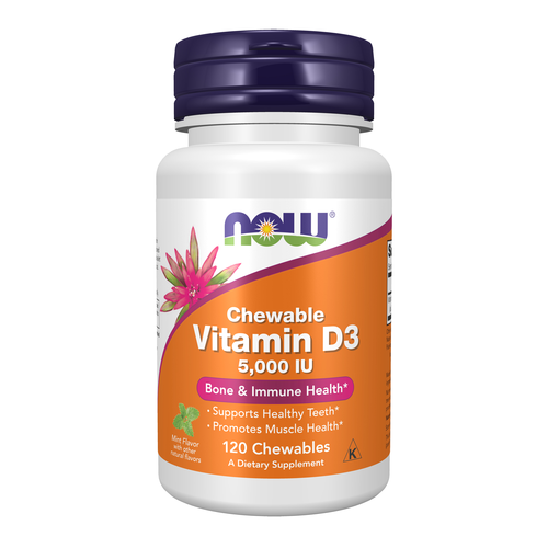 Vitamin D3 5000 IU 120 Chewables
