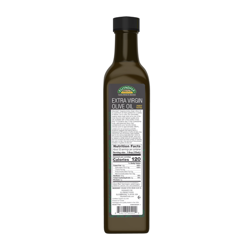 Extra Virgin Olive Oil Organic 6 x 16.9 fl oz/Case