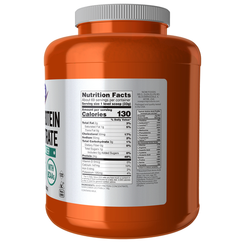 Whey Protein Concentrate Unflavored Powder 5 Lb