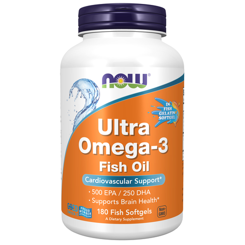 Ultra Omega-3 (Fish Gelatin) 180 Fish Softgels
