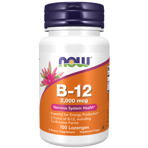 Vitamin B-12 2,000 mcg 100 Lozenges