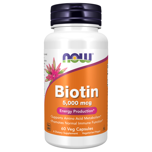 Biotin 5,000 mcg 60 Veg Capsules