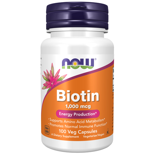 Biotin 1000 mcg 100 Veg Capsules