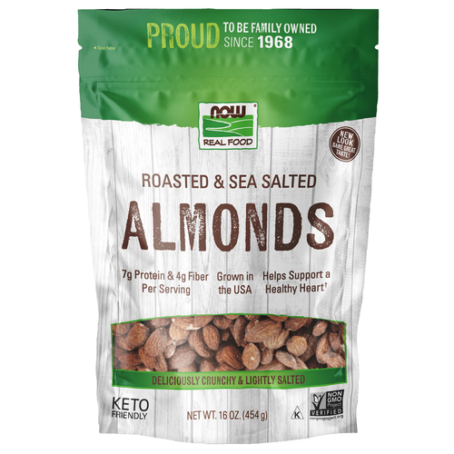 Almonds Roasted & Sea Salted 1 Lb