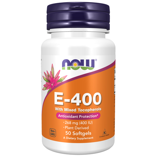 Vitamin E-400 With Mixed Tocopherols 50 Softgels