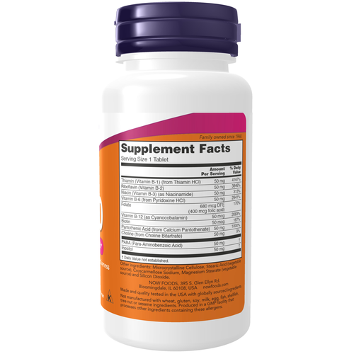 Vitamin B-50 100 Tablets