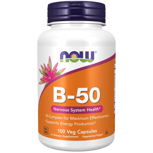 Vitamin B-50 mg 100 Veg Capsules