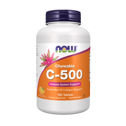 Vitamin C-500 Orange Chewable 100 Tablets
