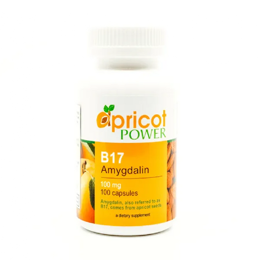 Apricot Power B17 Amygdalin 100mg Capsules