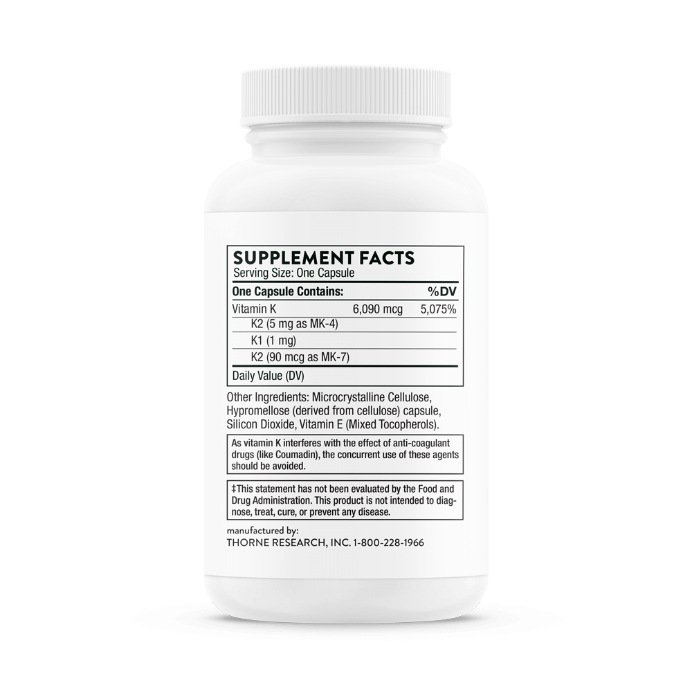 Vitamin K (formerly - 60 Capsules