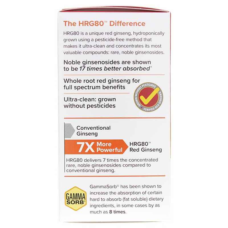 Terry Naturally Red Ginseng HRG80 Energy Chewable 30 Tablets