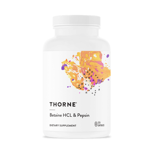 Betaine HCL & Pepsin - 225 Capsules