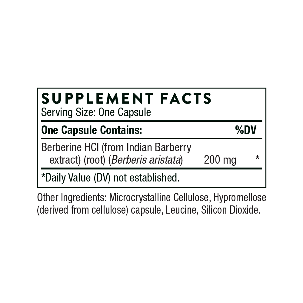 Berberine 200 mg 60 Capsules