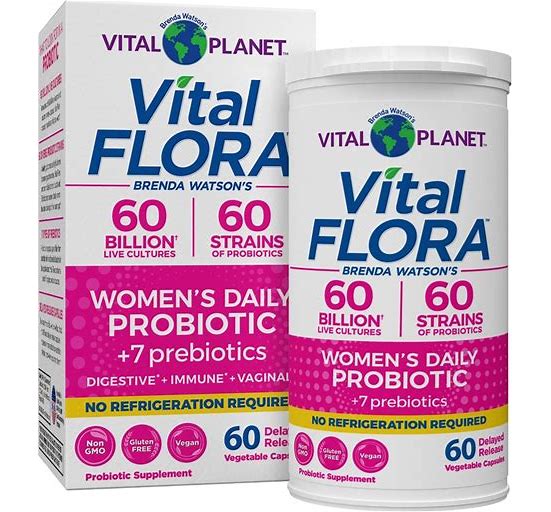 Vital Flora 60B, 60 Strain, Women’s, 60ct - shelf