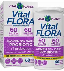 Vital Flora 60B, 60 Strain, Women 55+, 30ct- shelf