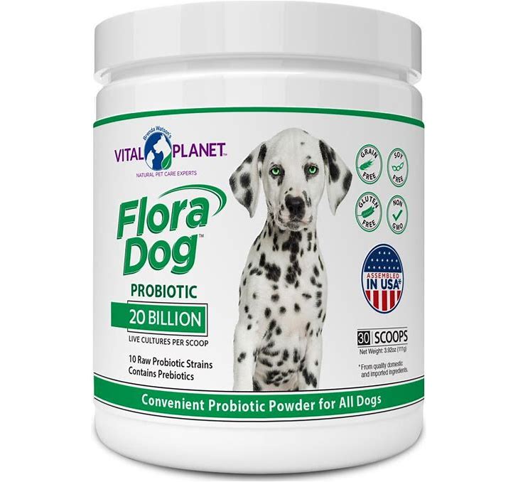 Vital Planet Flora DOG 20 Billion 10 Strain, 111 grams